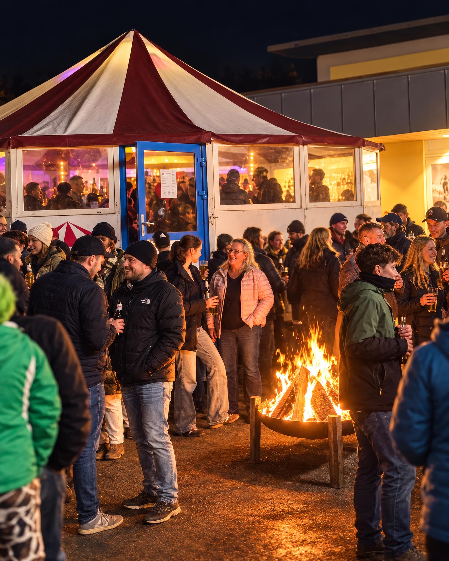 Après-Ski-Party bei Sport Waßmer