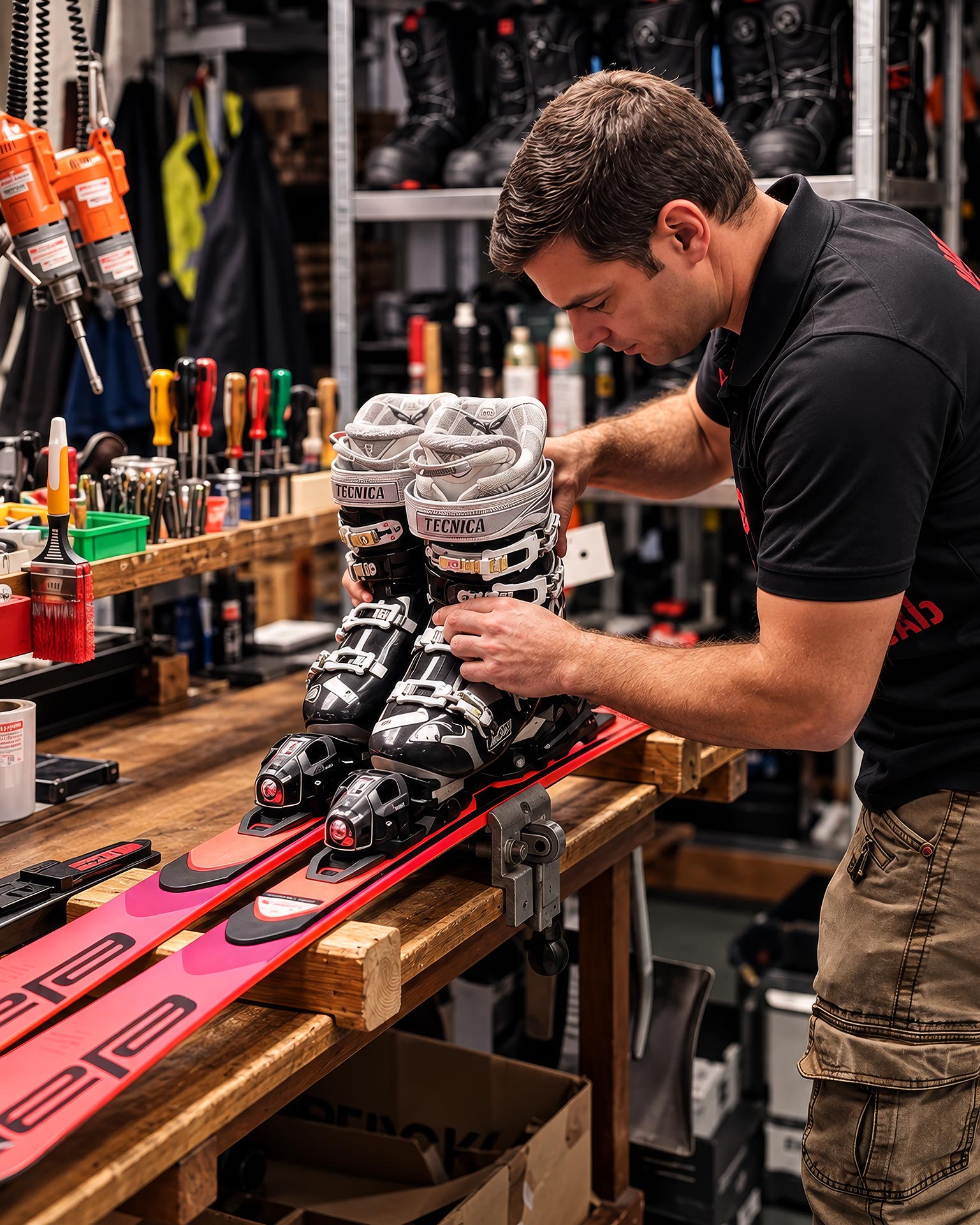 Ski-Service-Tag bei Sport Waßmer