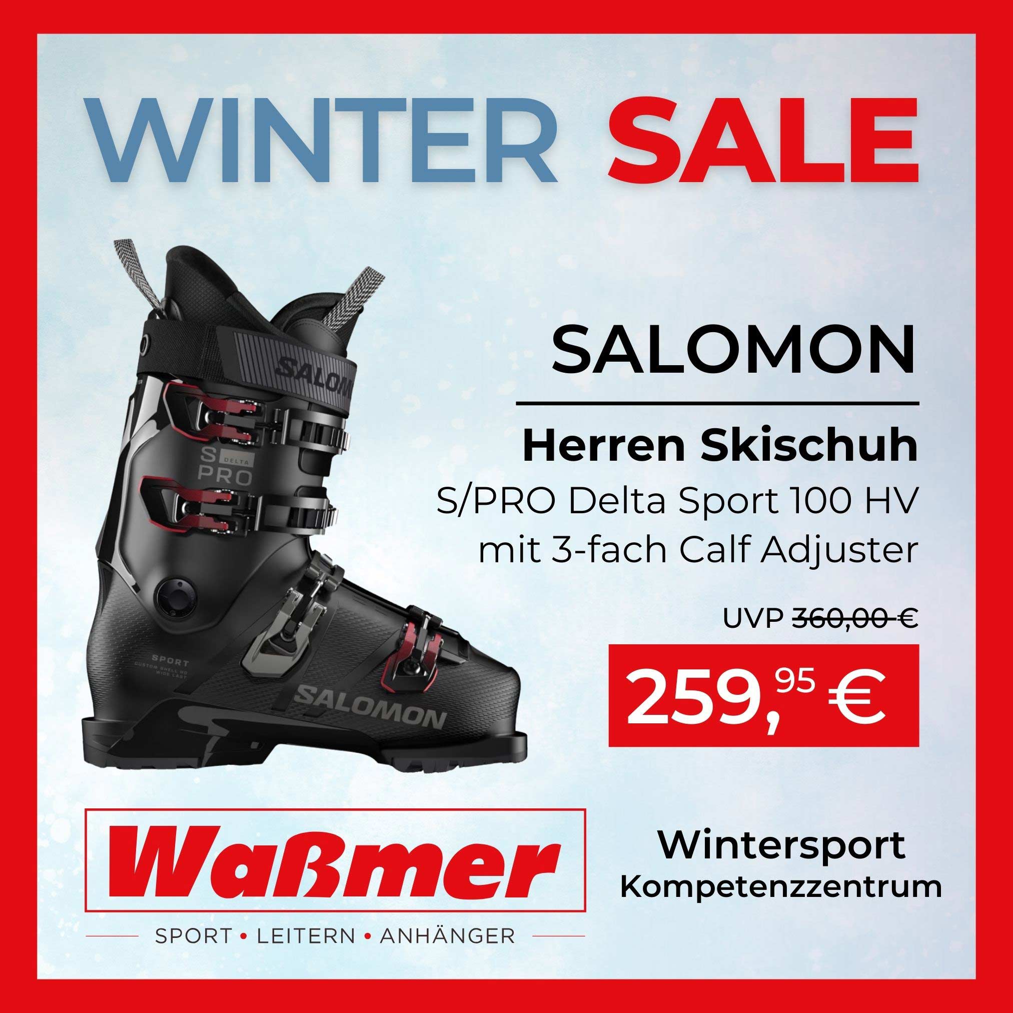 Herren Skischuh im Sale: SALOMON S/PRO DELTA SPORT 100 HV