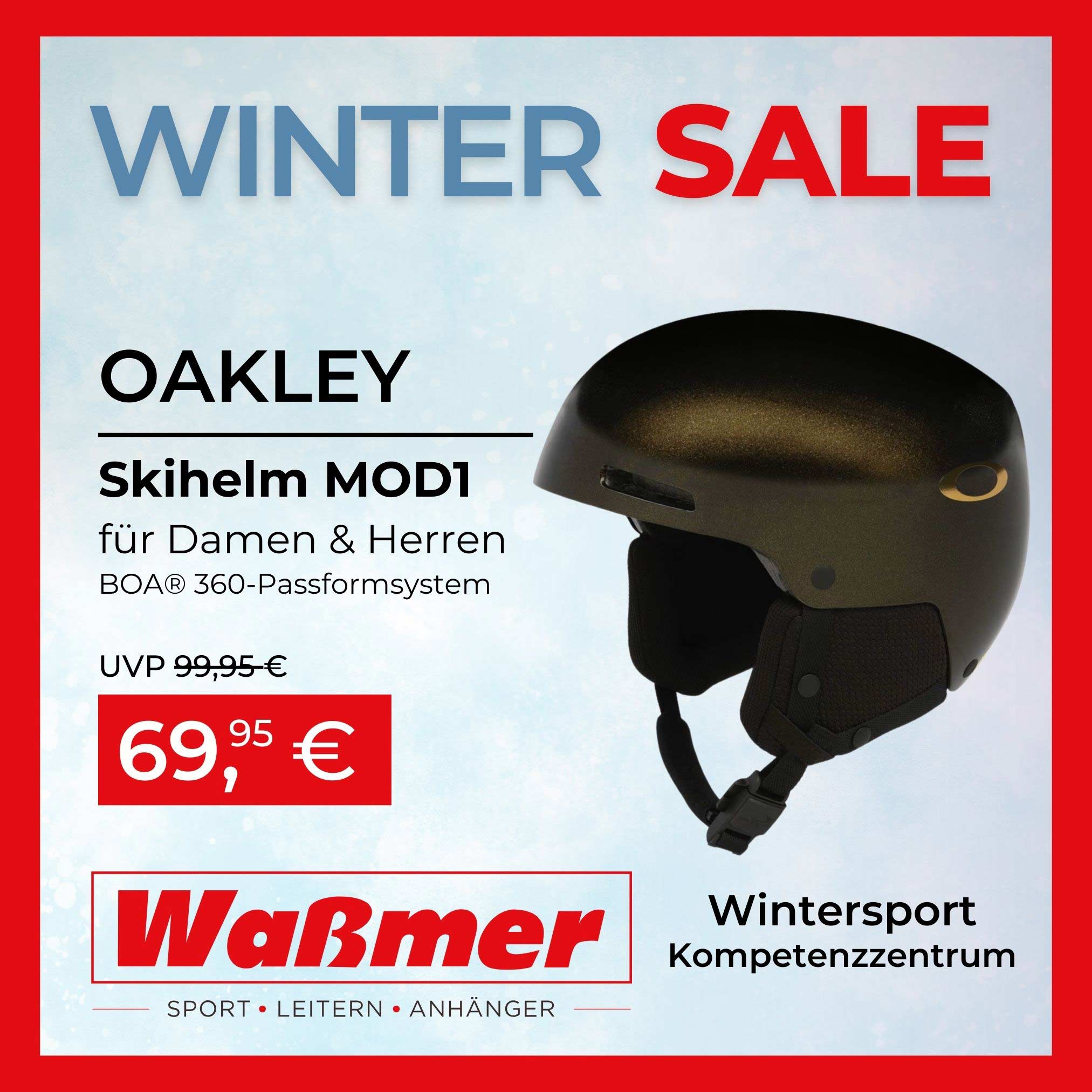 Skihelm im Sale: OAKLEY MOD1