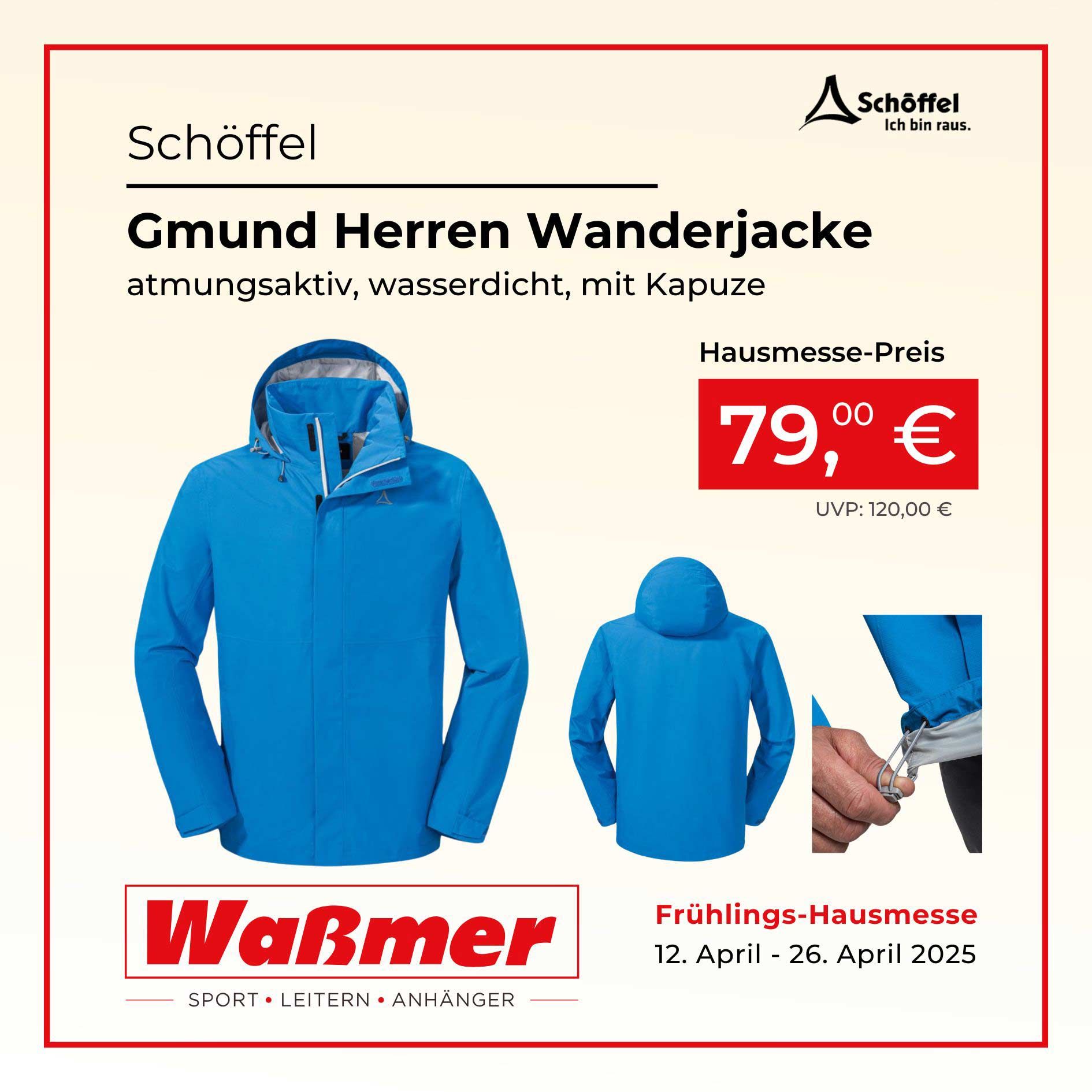 Schöffel  Herren Wander-/Regenjacke